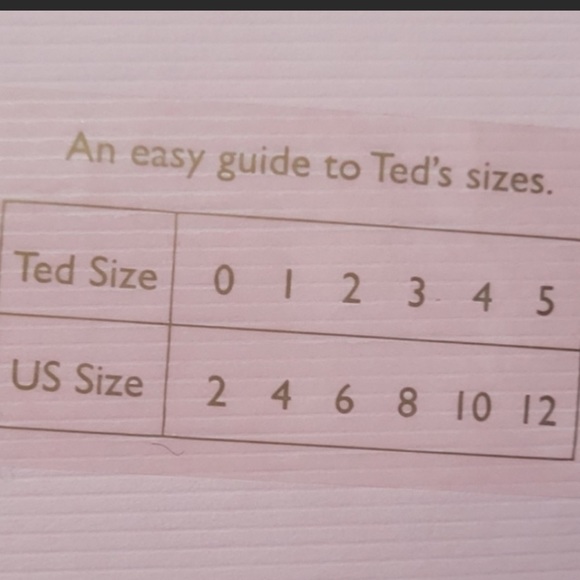 Ted Baker - Beautiful Light Blue Floral Skirt - Picture 8 of 8